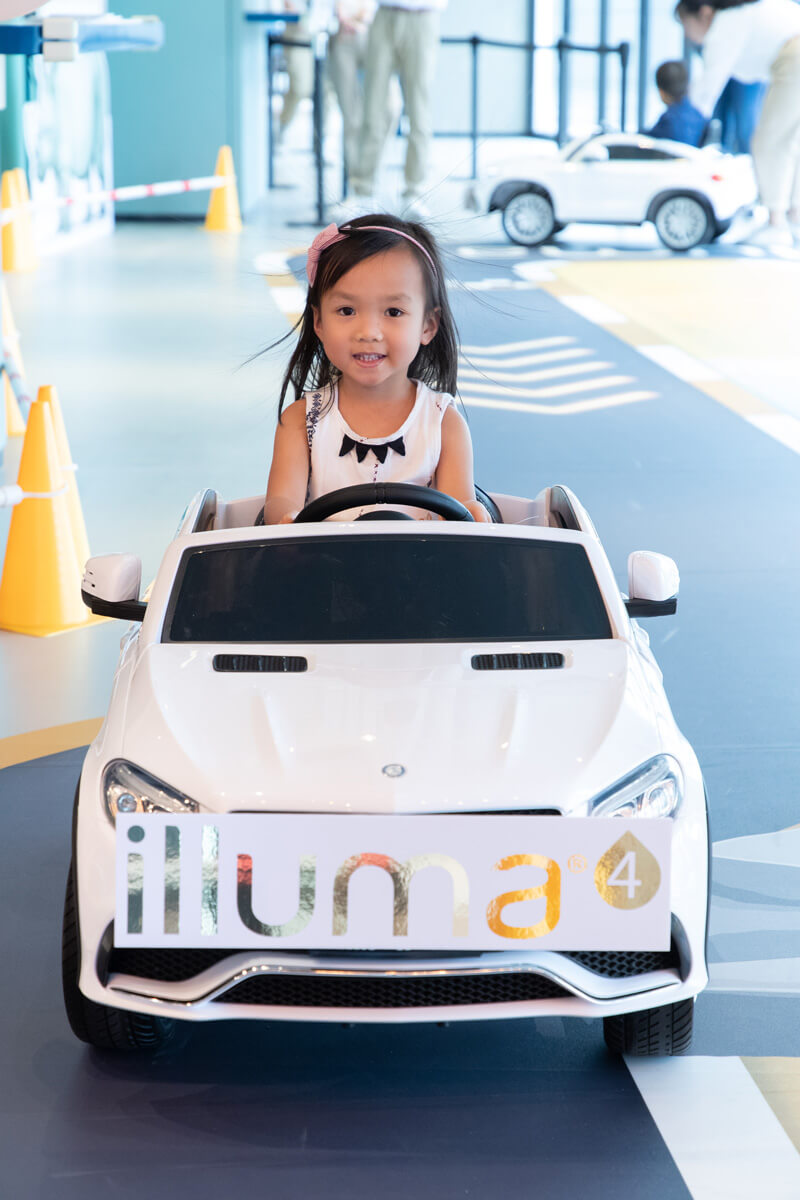 girl in a car