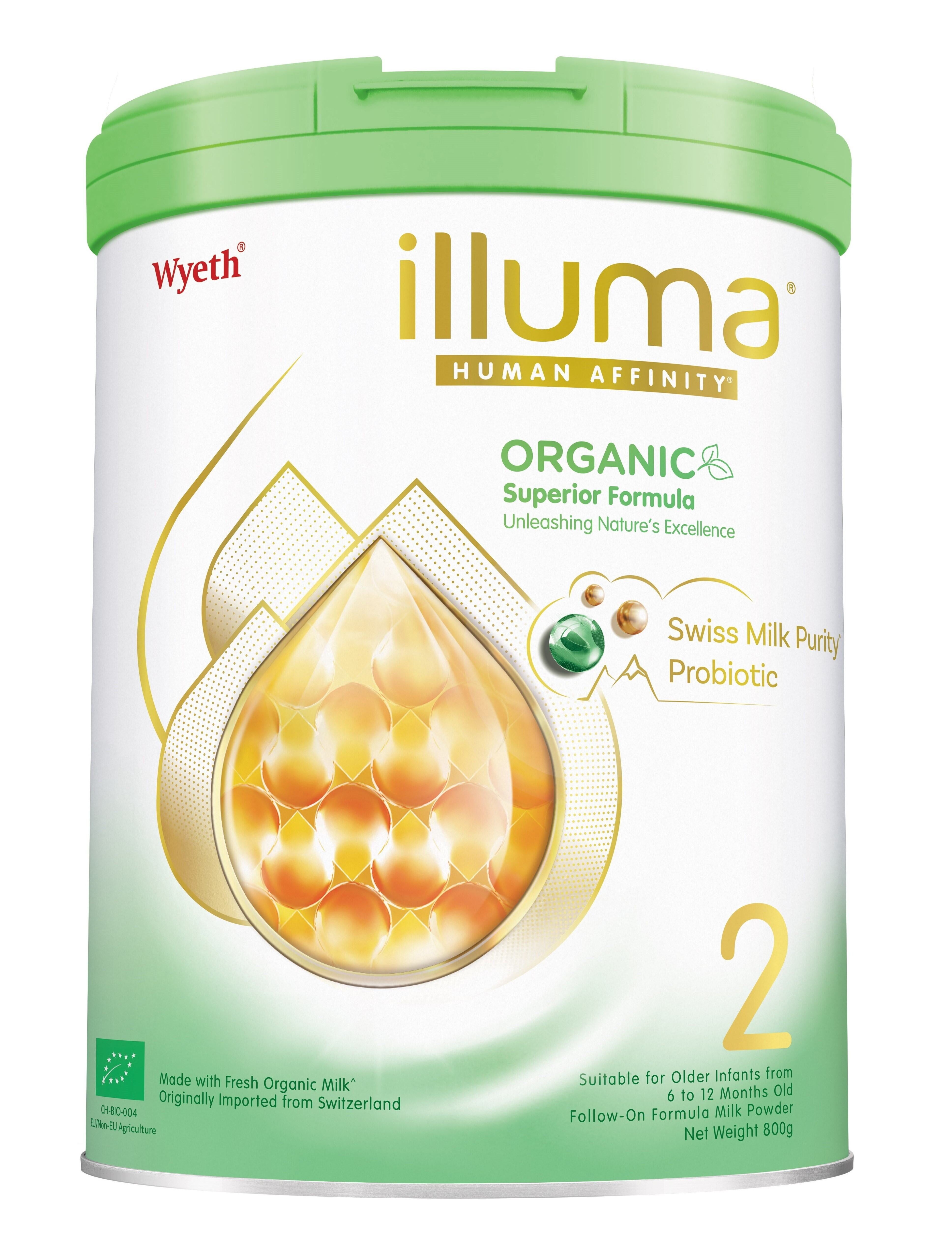 ILLUMA® 親和人體® 有機配方第二階段