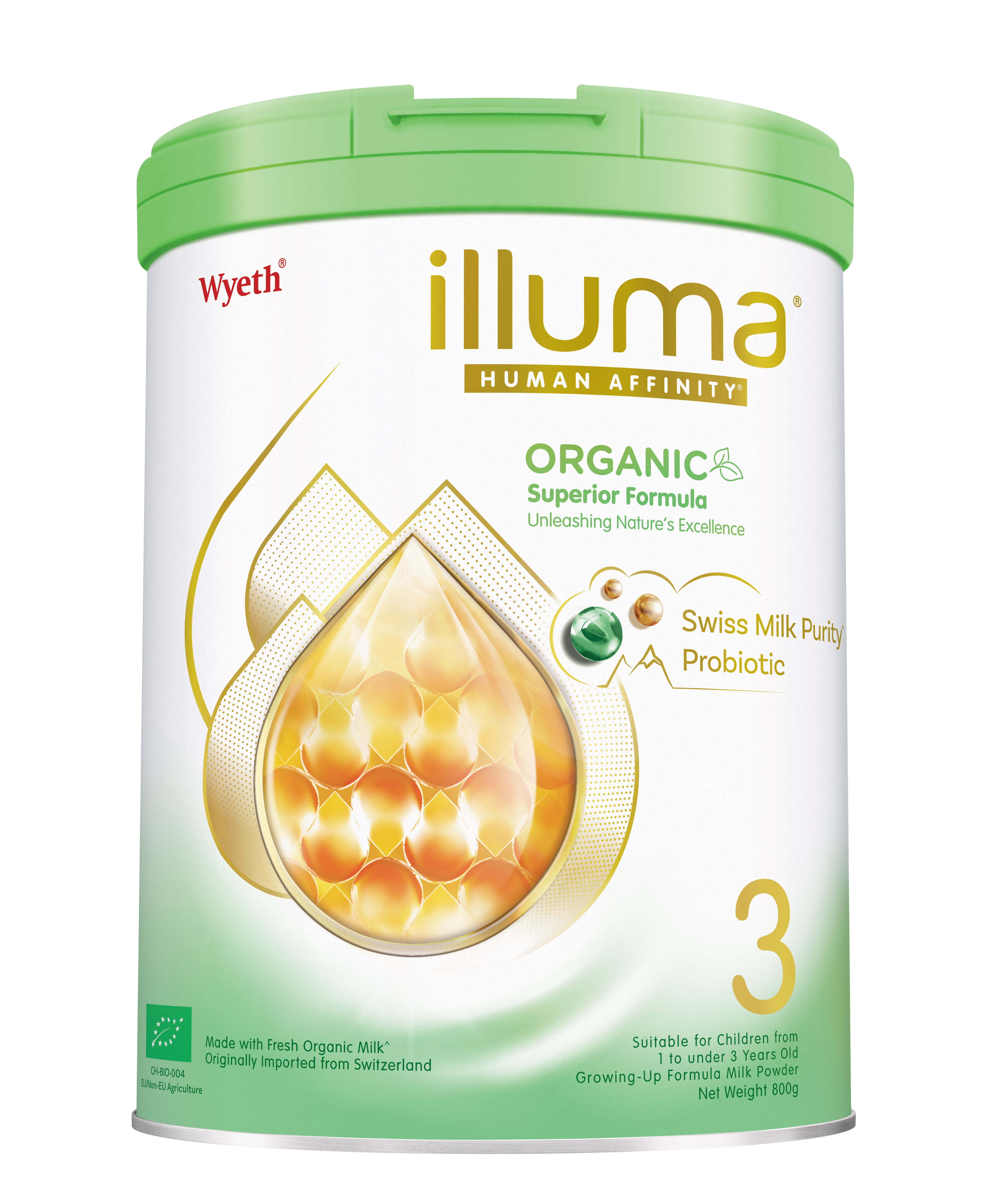 ILLUMA® 親和人體® 有機配方第三階段