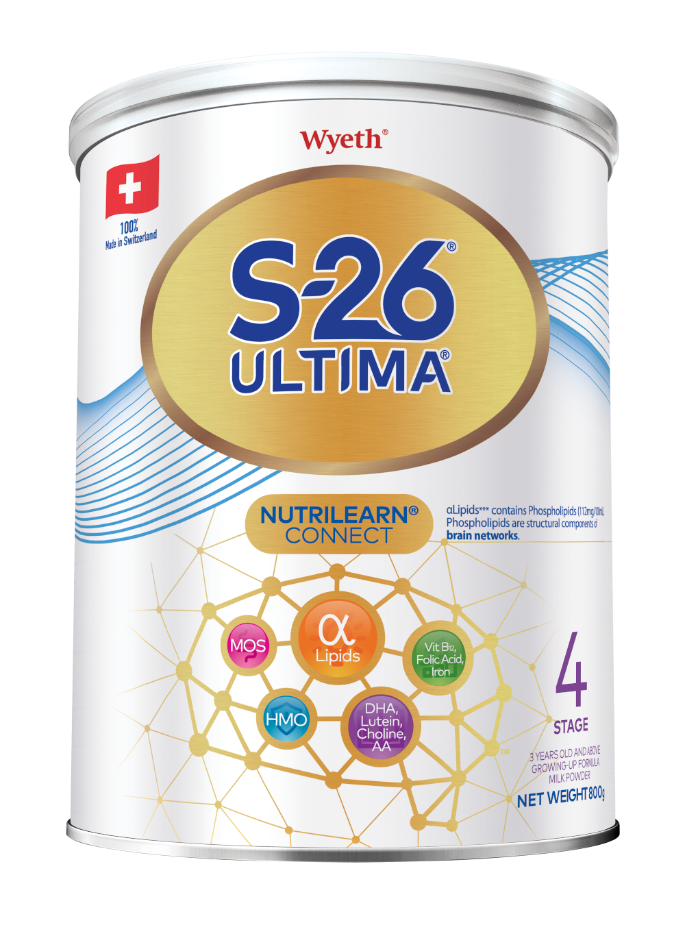 惠氏® S-26® ULTIMA® 瑞士版 4 號兒童成長配方